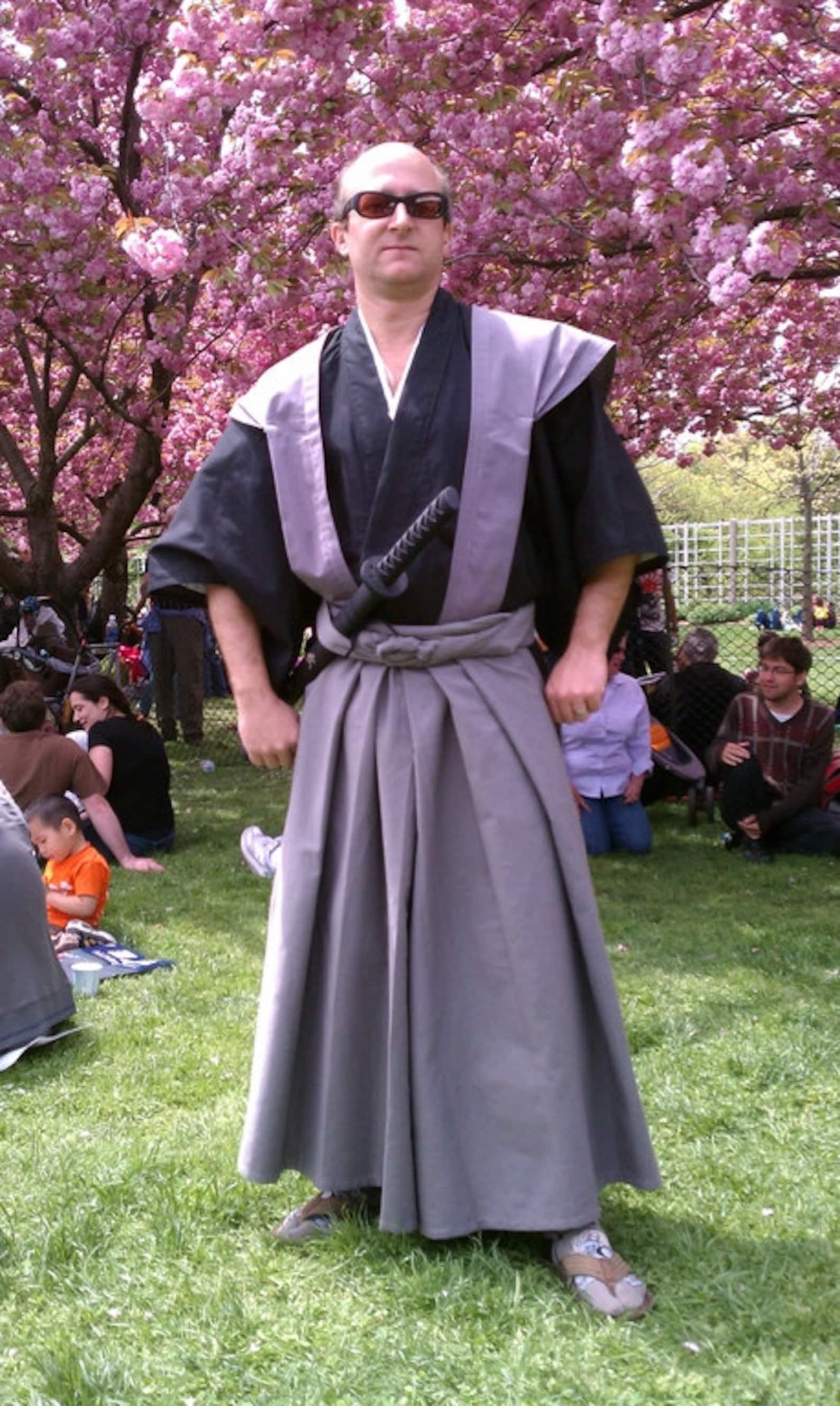 Made To Order Japanese Samurai Edo Period Kataginu Martial Etsy