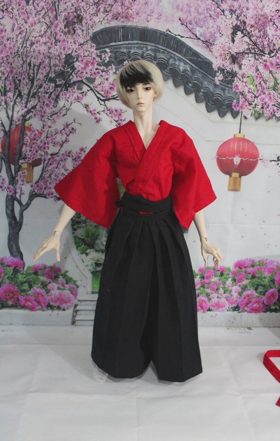 Samurai personalizado o kimono japones y ropa de muneca Hakama hecha a pedido Etsy Mexico