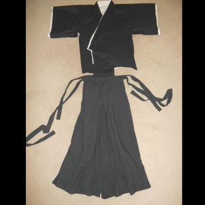 Custom Made To Order Bleach Ichigo Samurai Costume Set Cosplay
