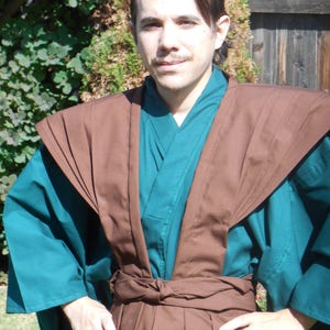 Made To Order Japanese Samurai Edo Period Kataginu Vest Martial Arts