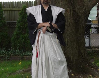 Made To Order Japanese Samurai Edo Period Kataginu Vest Martial Arts