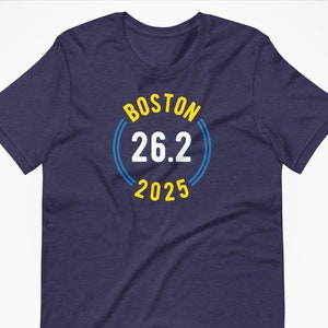 Boston 2025 T shirt, Unisex fit for both men & women, eco friendly made on demand