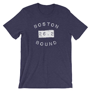 Boston Bound T shirt, Unisex fit for both men & women, eco friendly made on demand