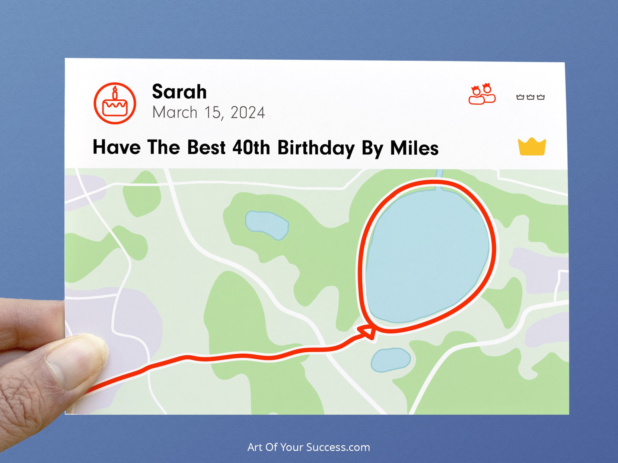 Strava Miles Strava Running Card