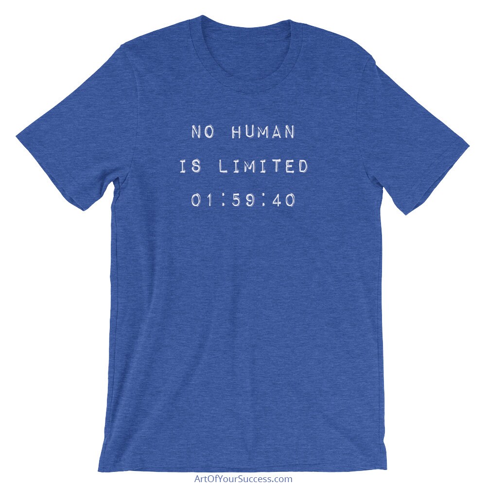 No Human is Limited T Shirt 1:59 No 