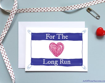 Selection of Valentine Cards for Runners, Anniversary Card - Sale Valentine's cards