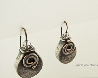 Swirl Hollow Form Earrings