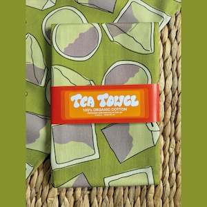Tea BagTea Towel. Popular Tea Bag Shapes . 100% Organic Cotton Tea Towel
