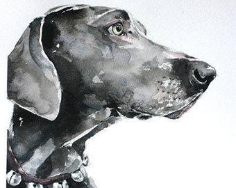 Pet Portrait - Dog Portrait - Custom Gift - Pet Memorial - Dog Painting - Pet Art Commission - Paint My Dog - Pet Lover Gift - Dog Art