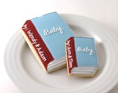 Custom Cookie ("Baby" Book) Order for supersueng