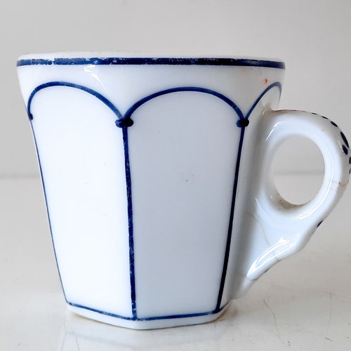 Antique French Bistro Viandox Coffee Cup Vintage Coffee Cup Etsy