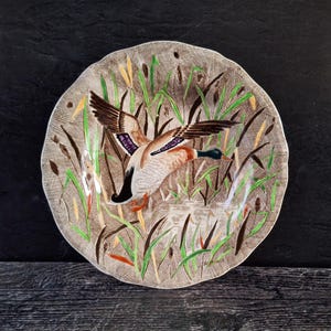 ジアン ランブイエ 皿 鳥 鴨 ダック ディナープレート 26㎝ ラパン