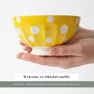 大型ヴィンテージイエローセラミックサービングプラッター、長方形皿 画像 12