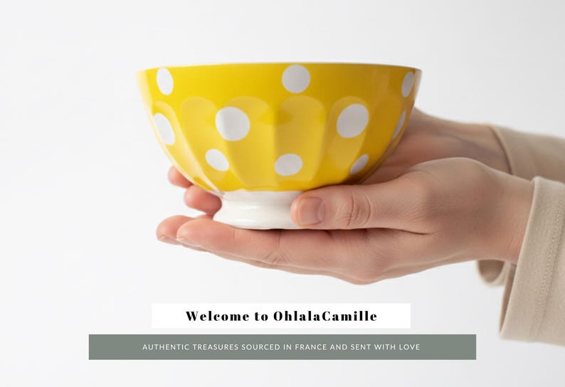 大型ヴィンテージイエローセラミックサービングプラッター、長方形皿 画像 12