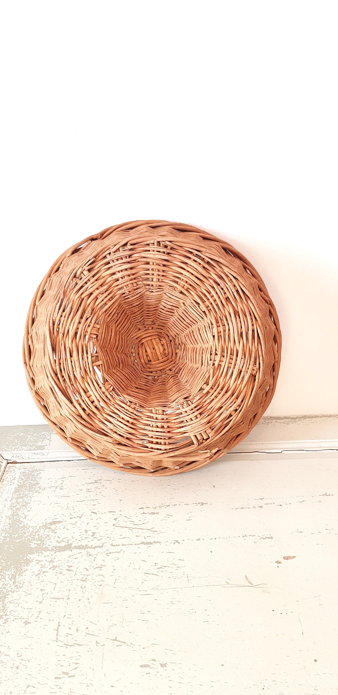 Large Round Bread Basket French Bakery Basket Etsy