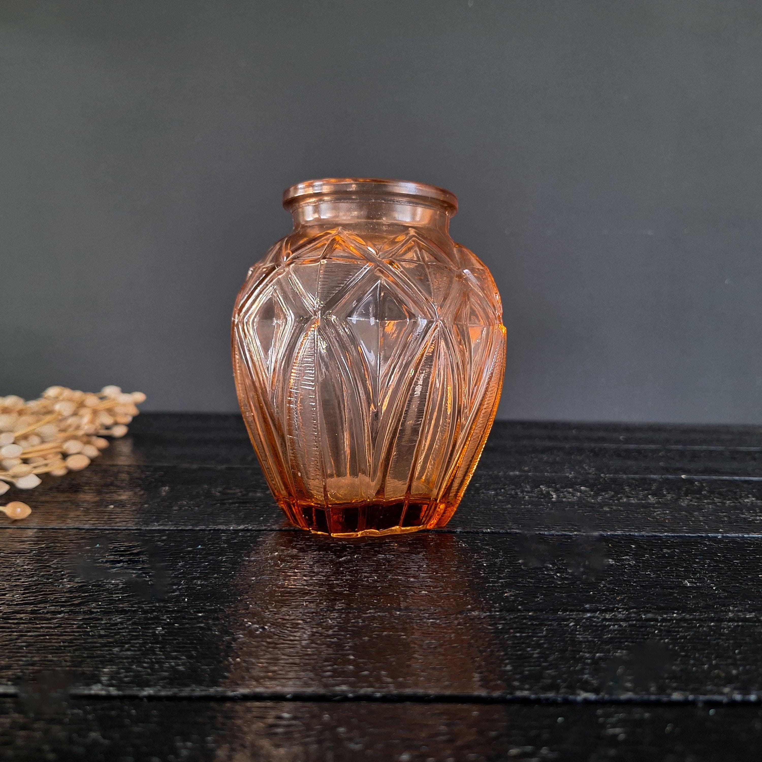 Antiqueアンティーク Ornate華やかな Glassガラス 金属 花瓶 Antiqueアンティーク Ornate華やかな Glassガラス 金属 花瓶