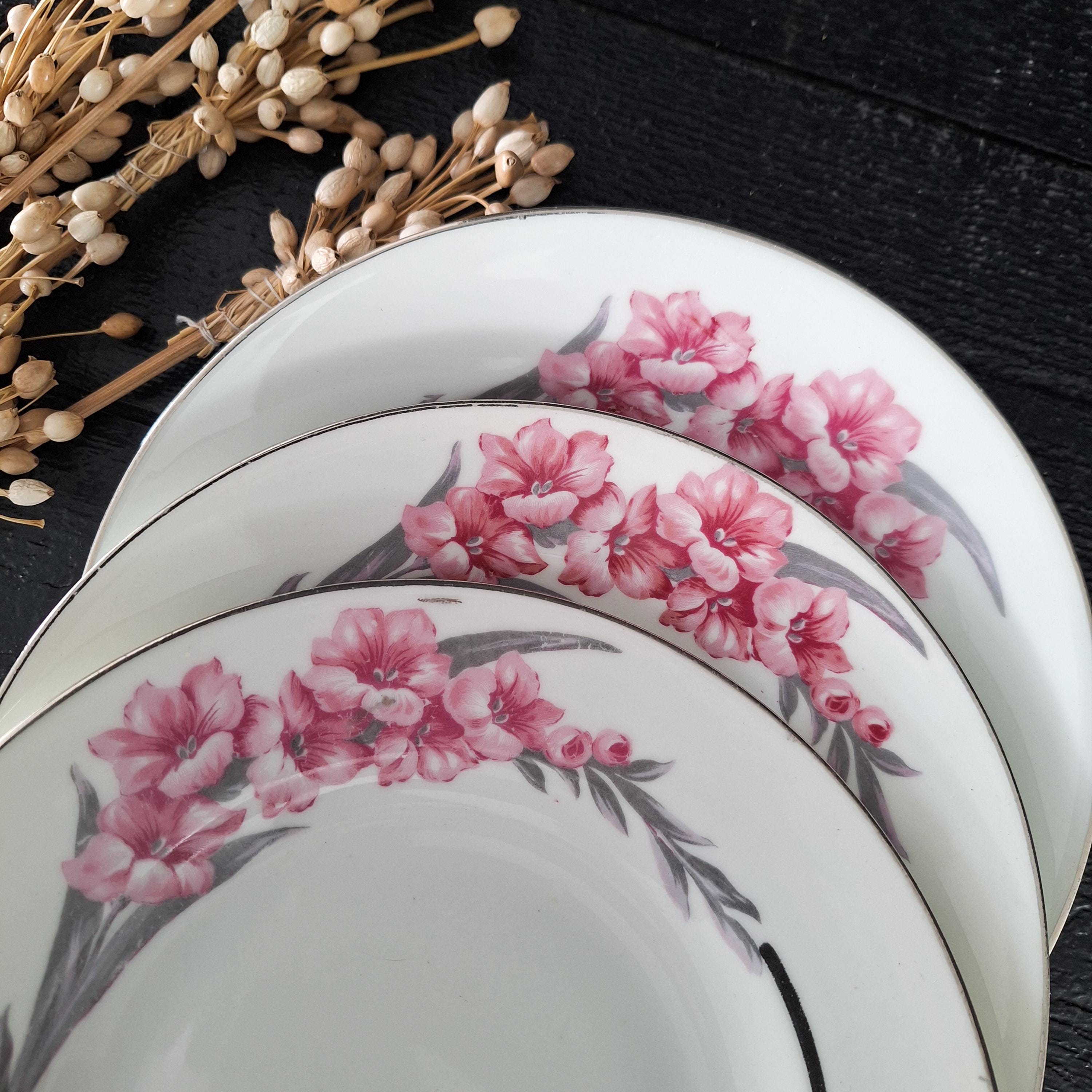 Limoges Flower Plate - Etsy