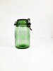 French Emerald Green Glass Canning Jar with Lid Preserving Container DURFOR 1 Liter, Preserve Jar, For ONE, 14 jars available 