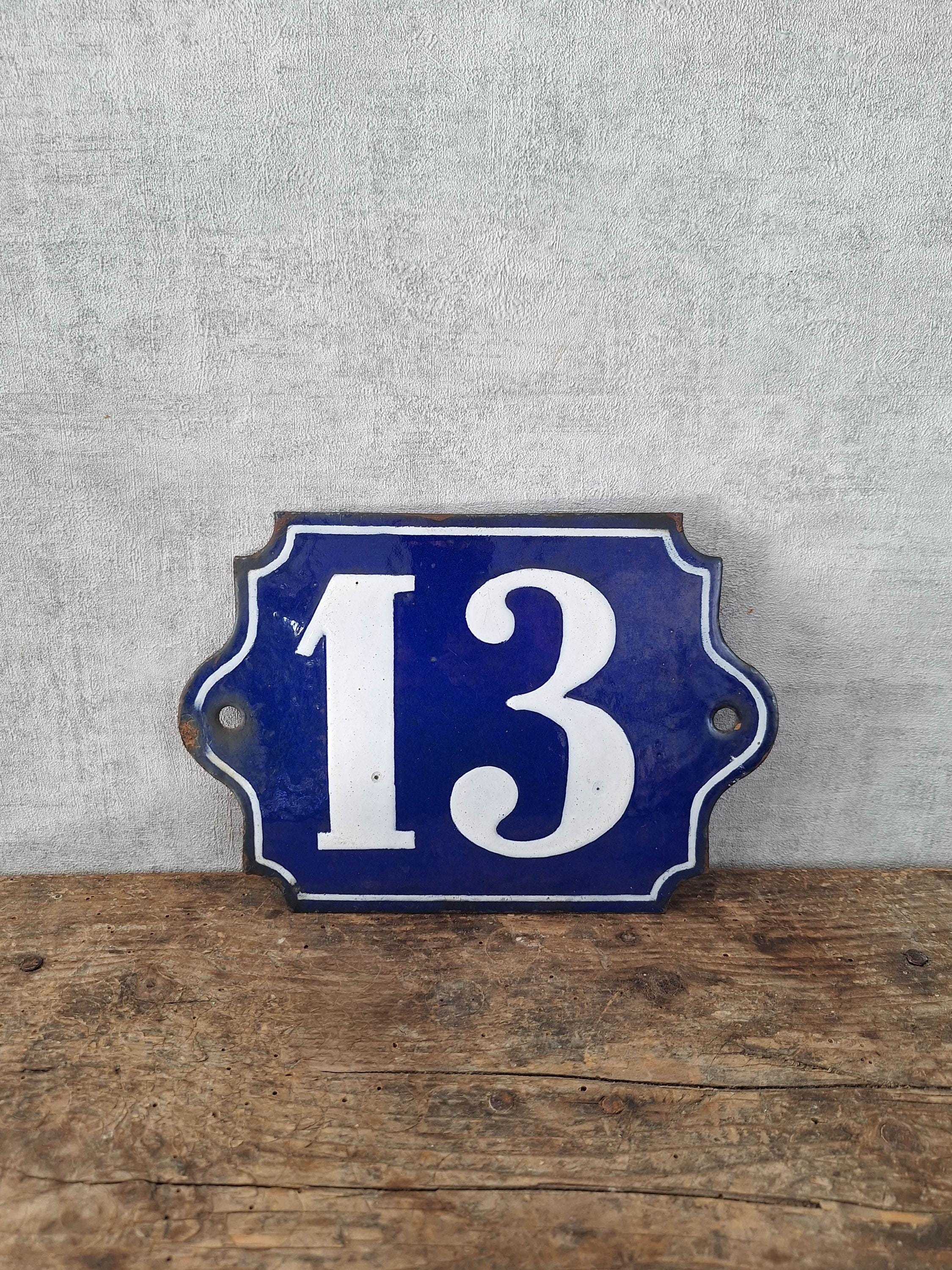 1930s House Number - Etsy