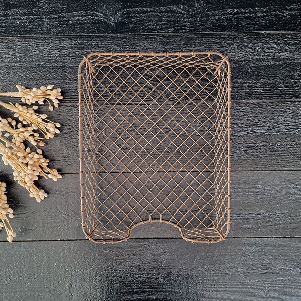Wire File Basket - Etsy