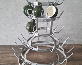 SHIPPING NOT Free/antique French Bottle Drying Rack/antique Wine