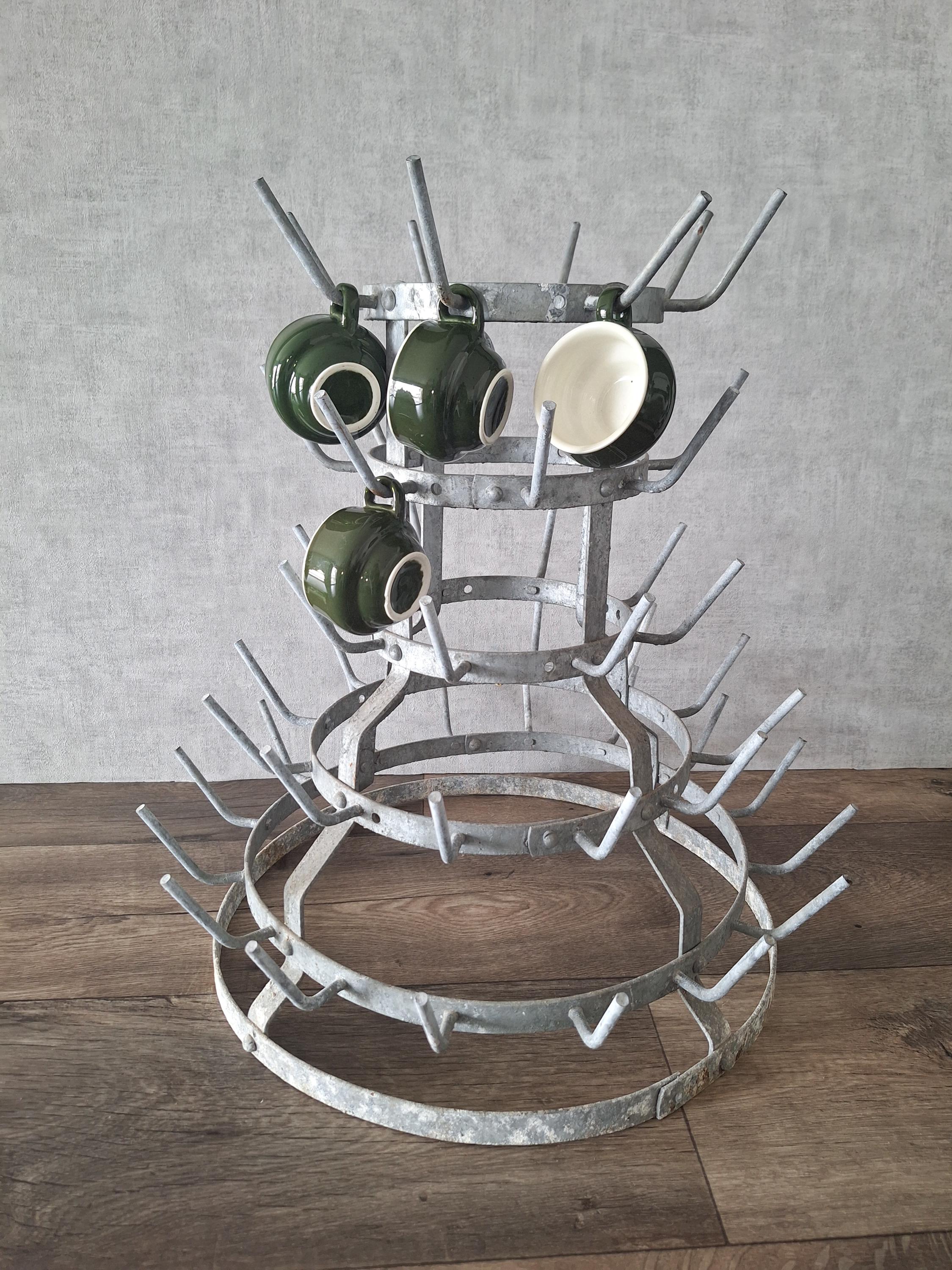 antique bottle rack 「HAND」 French Wine Bottle Drying Rack - Etsy