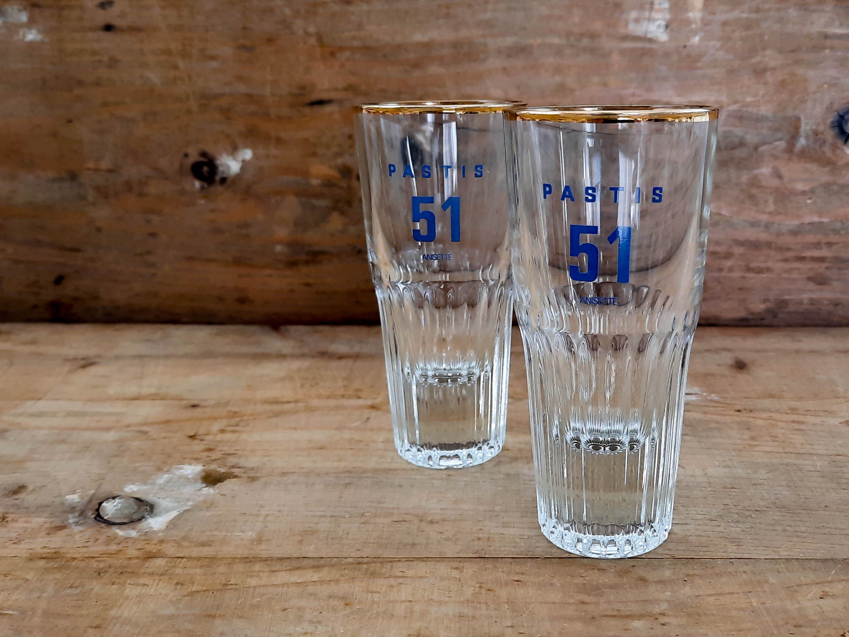 Grands verres à Pastis Verre à apéritif Français Ensemble de - Etsy France