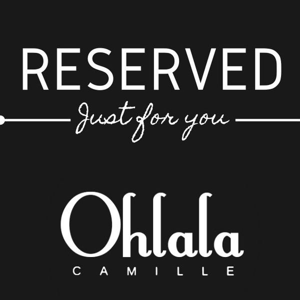 Reserved for Elizabeth