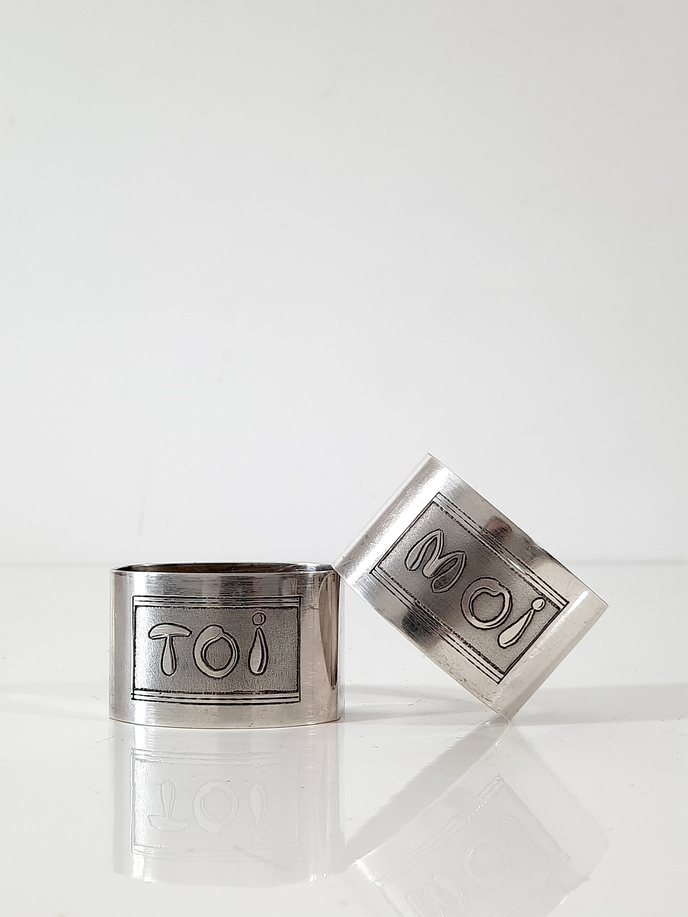 Toi & Moi Napkin Rings,