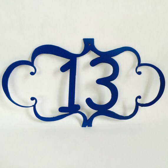Fonte Maison Adresse Numéro 3 Craft Indoor Outdoor Decor