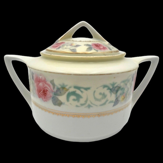 アンティーク 1909-16年 スリークラウン チャイナ ドイツ ジョンロート