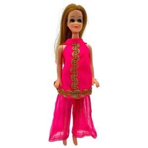 VTG 1970s Topper Japan Dancing Dawn Doll in Pink Glamour Jams Outfit S11A Head