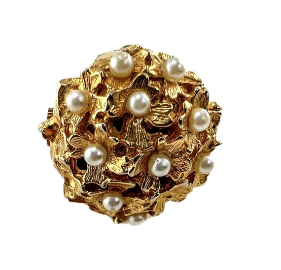 VTG Roselu Lucerne GoldTone Cocktail Cluster Watc… - image 8