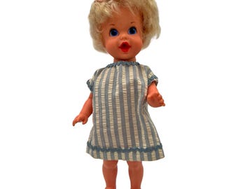 VTG 1968 Mattel BABY FUN Doll No. 3051