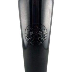 Discontinued 2019 Starbucks Black Glitter Gradient Stainless Steel Cold Cup  24oz - Etsy
