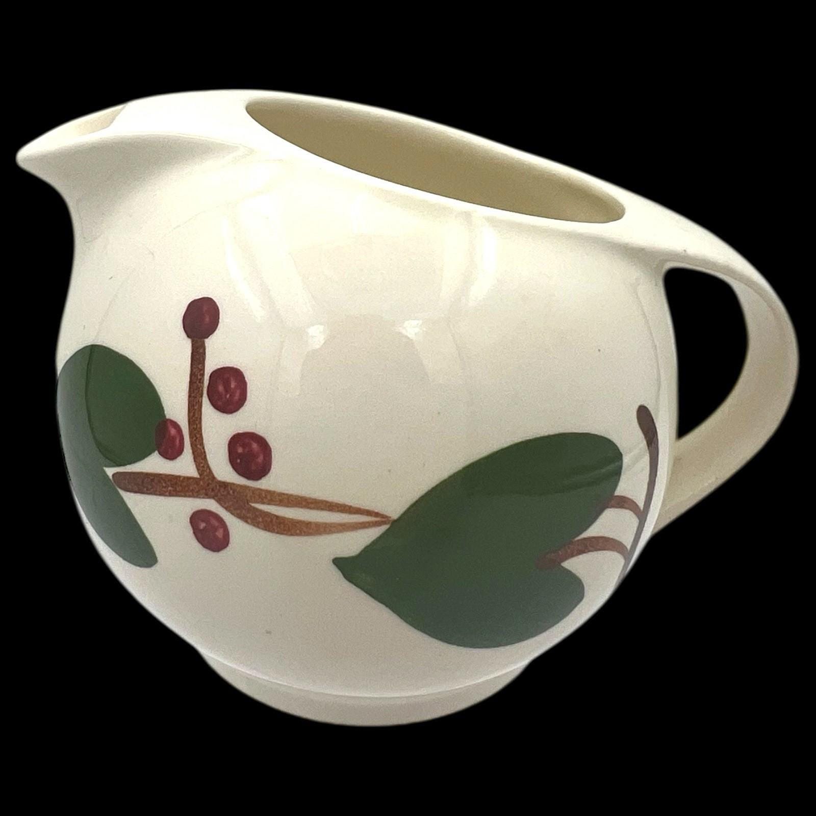 Vintage 1940s Blue Ridge Southern Potteries CREAMER Stanhome Ivy