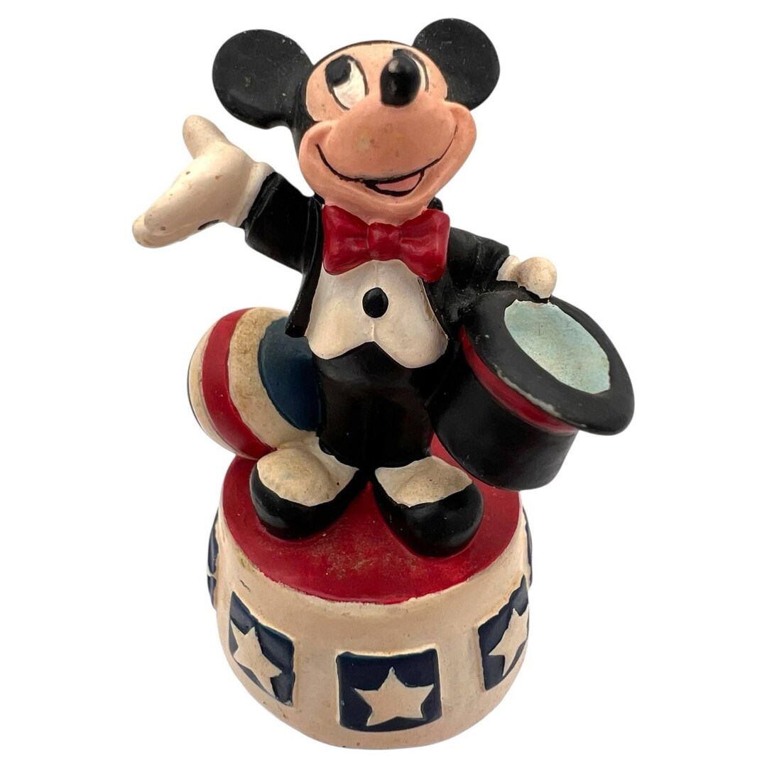 VTG 1990s Disney Magic Thimble Collection Lenox MICKEY MOUSE Resin