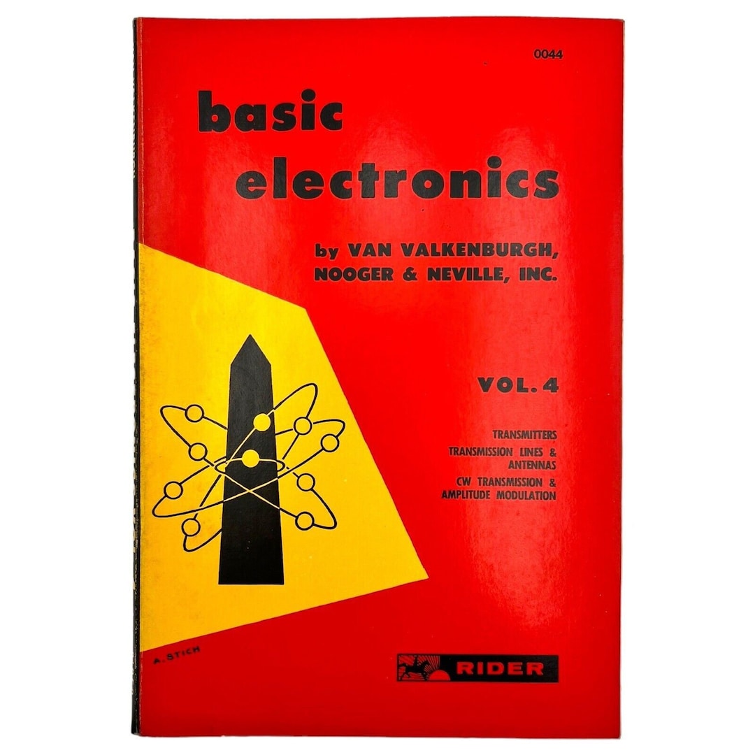 VTG 1955 Book Rider BASIC ELECTRONICS V4 Van Valkenburgh Booger