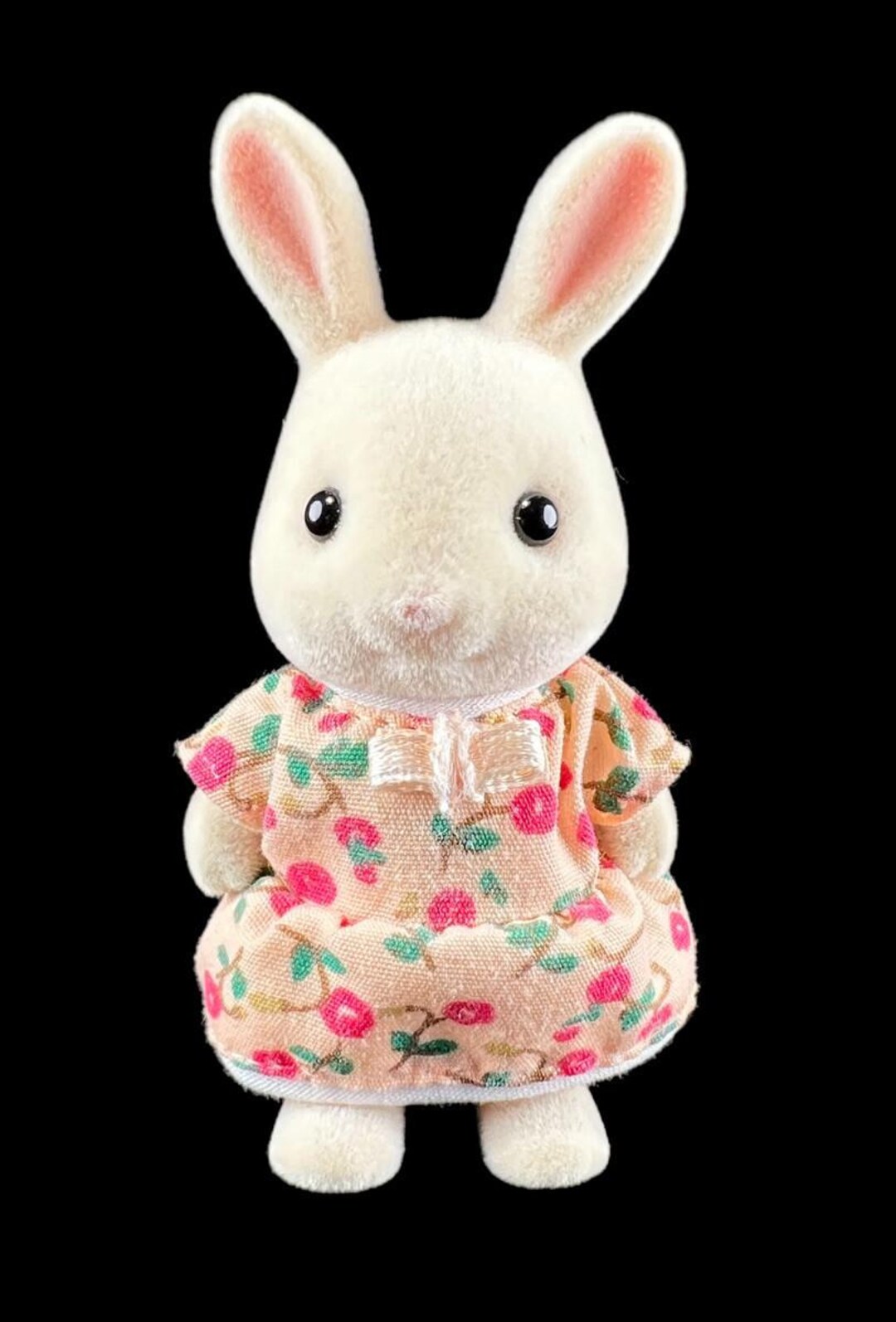 Periwinkle Rabbit VTG 2002 Epoch Tomy Sylvanian Families Doll REBECCA PERIWINKLE Milk ...