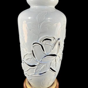 Vintage Studio Pottery Ceramics Lamp Base Duncan Enterprises Mold Robin Egg Blue