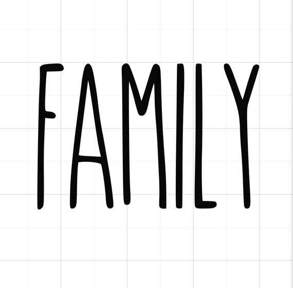 Download Rae Dunn Family SVG Family SVG Family | Etsy