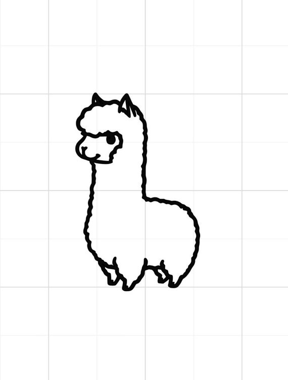 Llama SVG Llama - Etsy