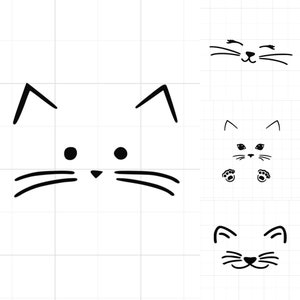 Cat SVG - Cat Lover SVG - Cat Pack BUNDLE - 4 Files