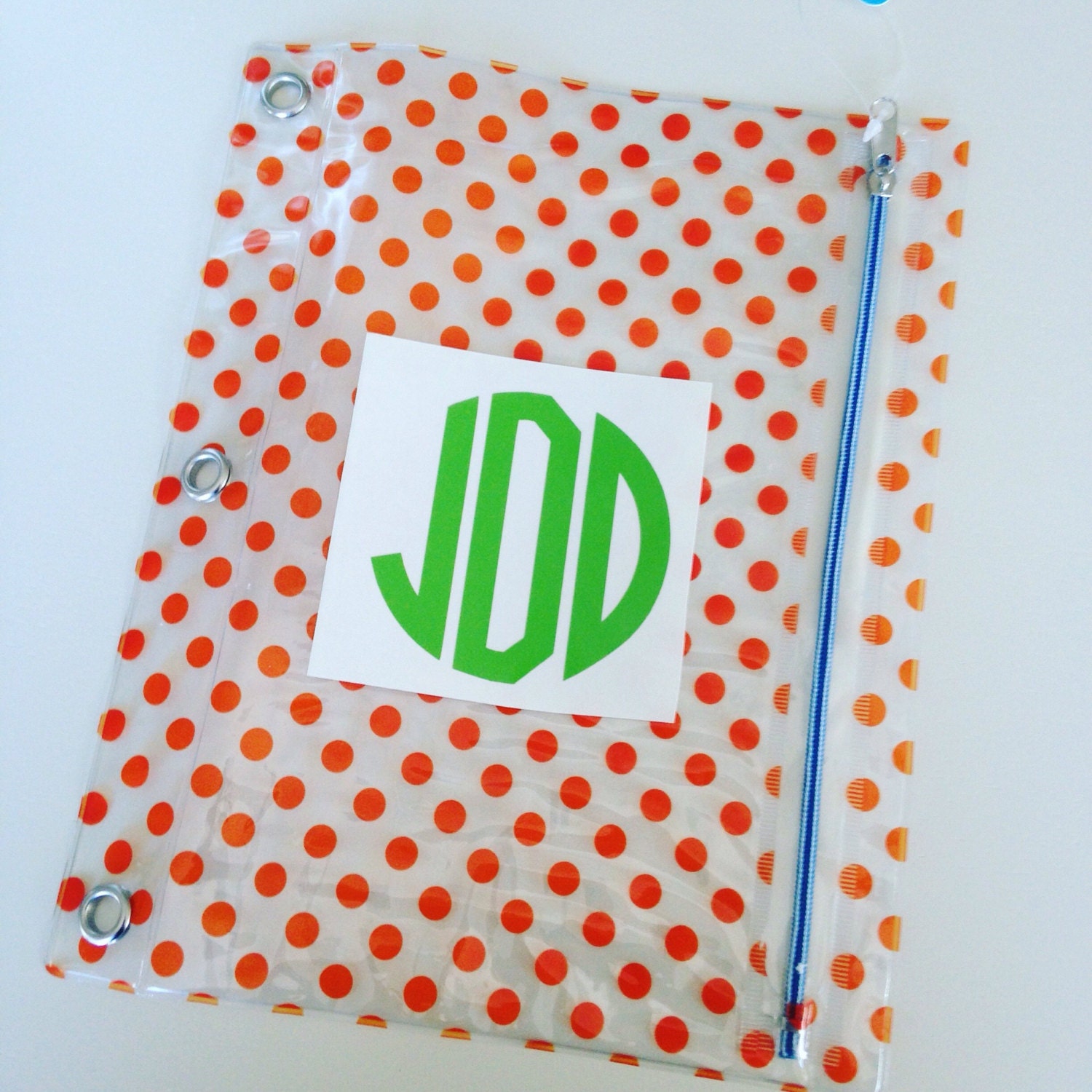 Assignment Pouch Pencil Pouch - Pen Case - Binder Pouch - School Supplies - Personalized ...