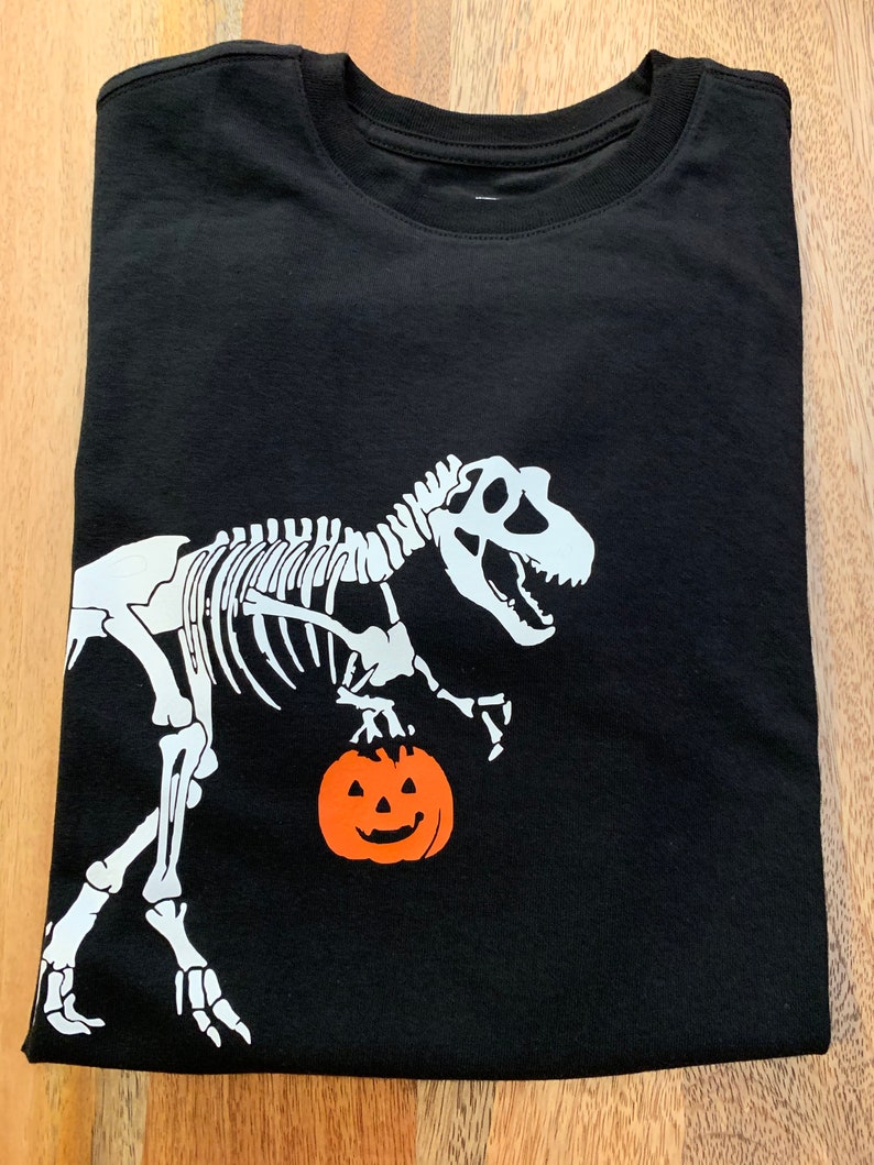 Dinosaur Skeleton Dinosaur Halloween Dinosaur Halloween Etsy