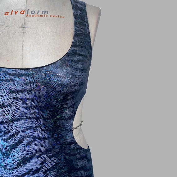 euphoria blue dress Euphoria Dress s/m / Twiggy Blue Swirl main image 1