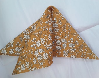 Liberty of London Capel floral pocket square hankerchief wedding groom groomsmen prom