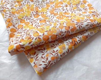 Liberty of London Wiltshire fabric pocket square hankerchief wedding groom groomsmen prom