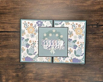Brrr So Cold Winter Scrapbook Photo Album
