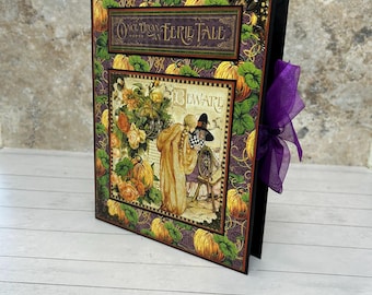 Once Upon An Eerie Tale Halloween Scrapbook Photo Album